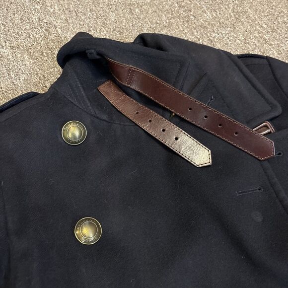 Burberry Brit Cashmere wool coat (missing Buttons) See All Photos -Made Bosnia - Picture 9 of 16